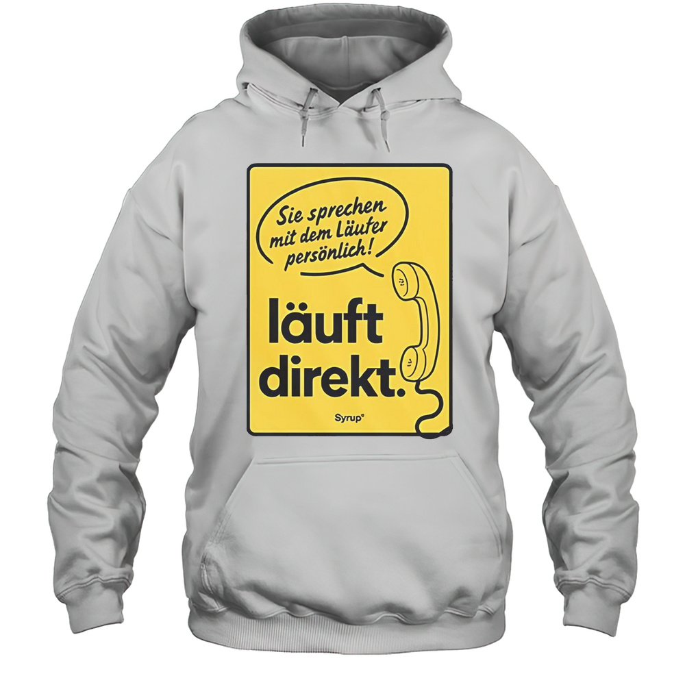 Syrup Running Club Tea T-Shirt Unisex Hoodie