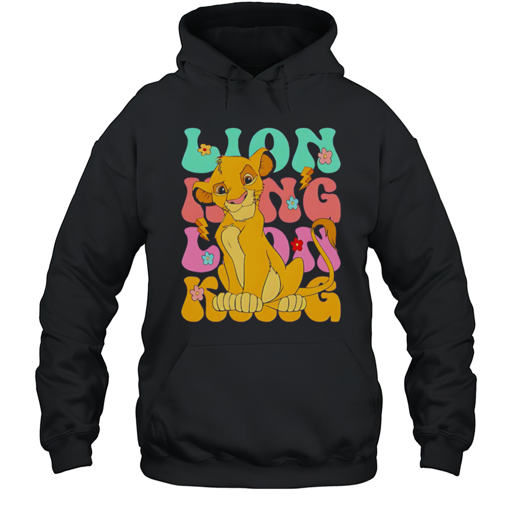 The Lion King Repeat Cartoon Cute Shirt Unisex Hoodie