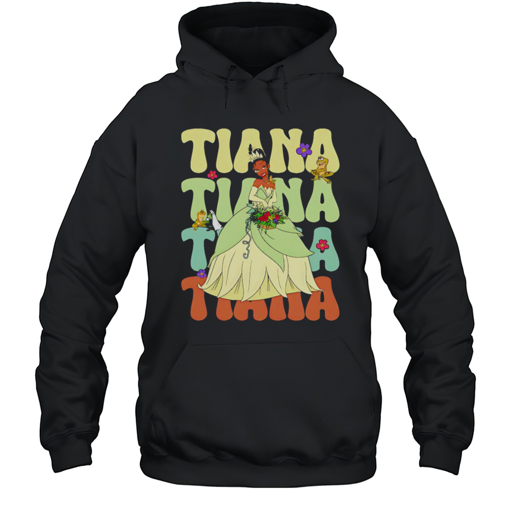 Tiana Repeat Cartoon Cute Shirt Unisex Hoodie