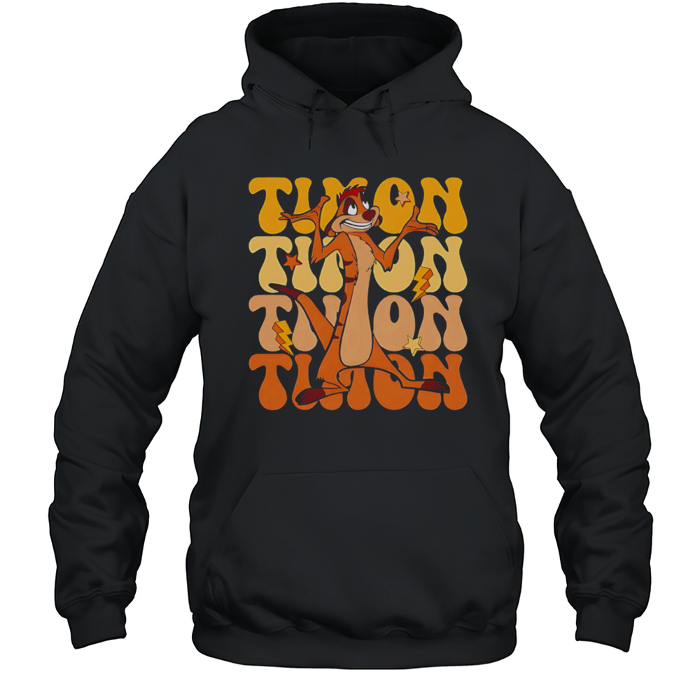 Timon Repeat Cartoon Cute Shirt Unisex Hoodie