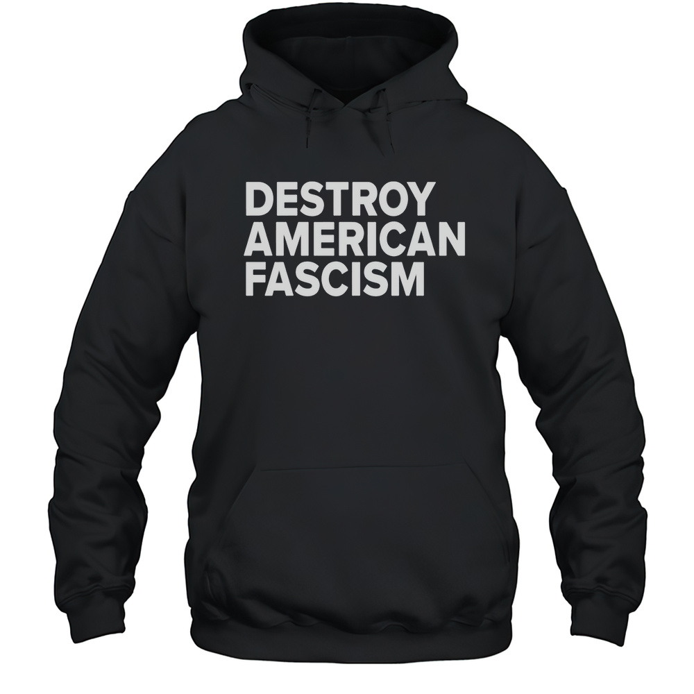 Tom Morello Destroy American Fascism Shirt Unisex Hoodie