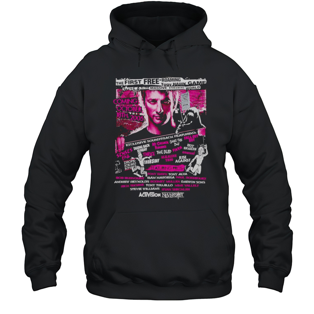 Tony Hawks American Wasteland Shirt Unisex Hoodie
