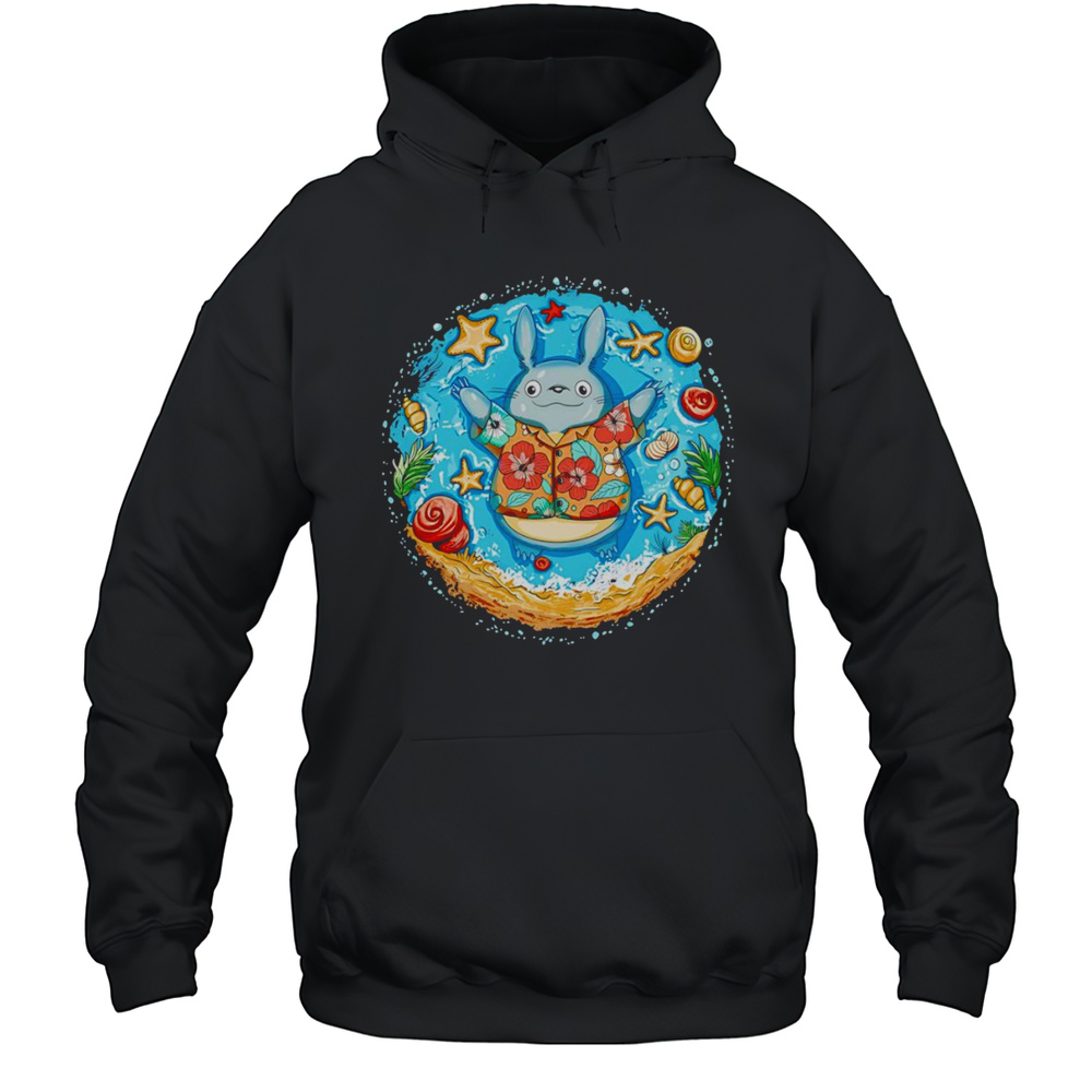 Aloha Neighbor Totoro Shirt Unisex Hoodie