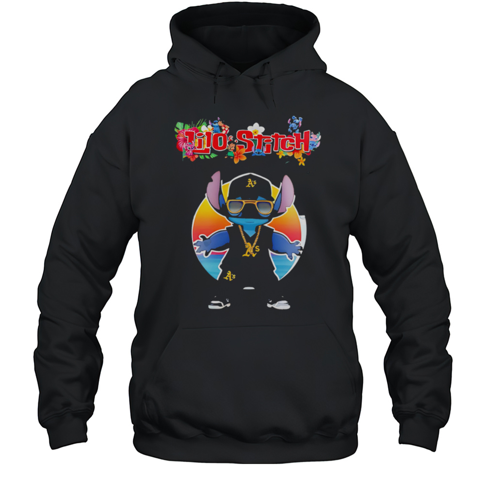 Athletics X Lilo And Stitch Baseball Shirt Unisex Hoodie