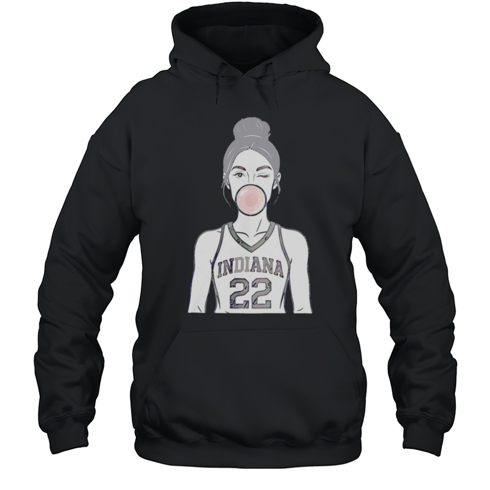 Caitlin Clark Blow Gum Comic Shirt Unisex Hoodie
