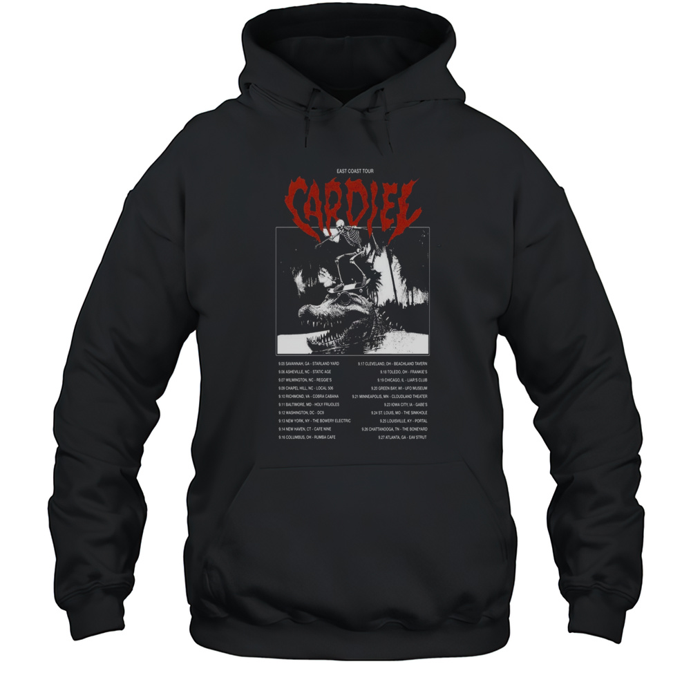 Cardiel East Coast Tour 2025 Poster T-Shirt Unisex Hoodie