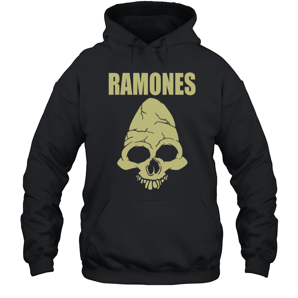 Cm Punk Wearing Ramones Skull Shirt Unisex Hoodie