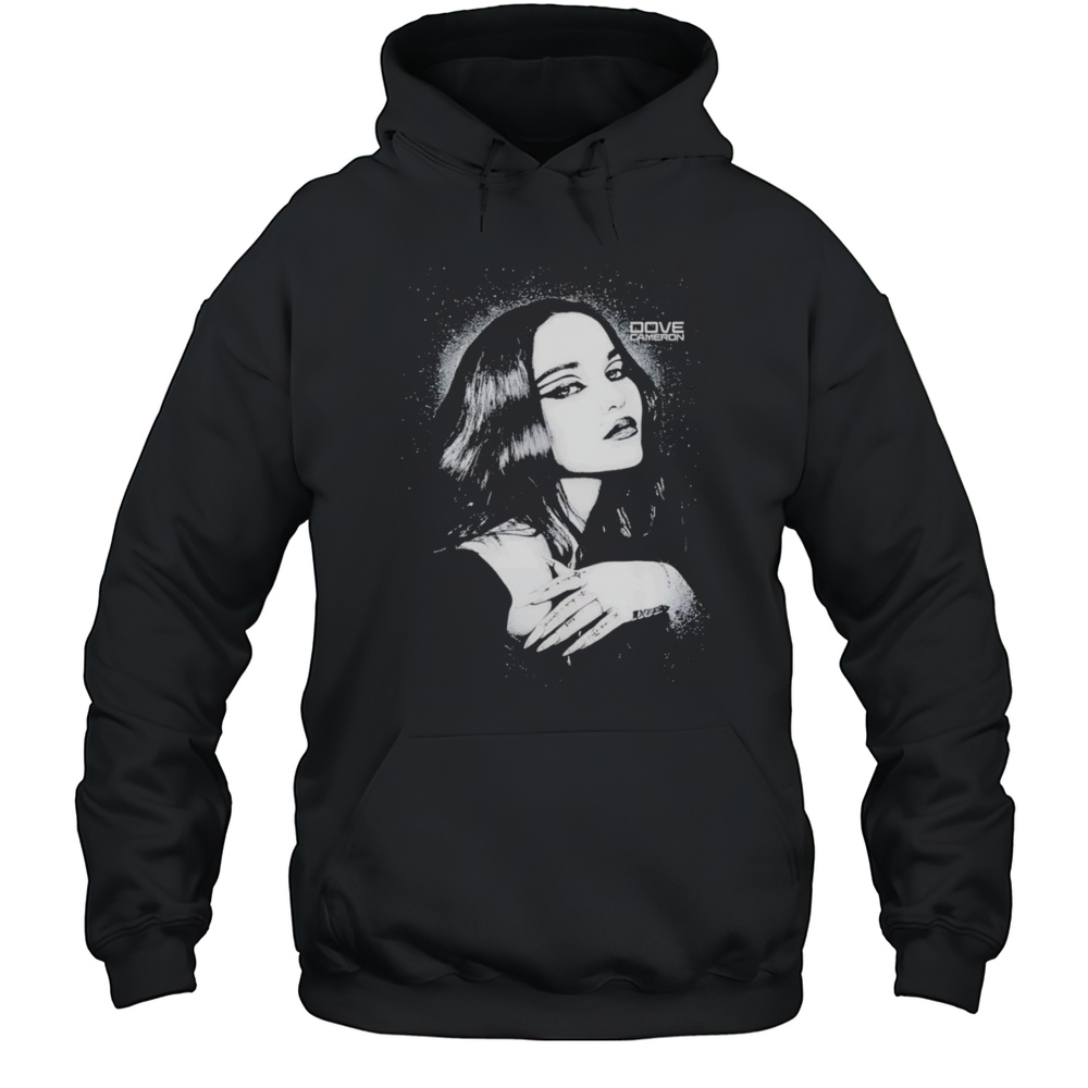 Dove Cameron Black And White Photo Shirt Unisex Hoodie