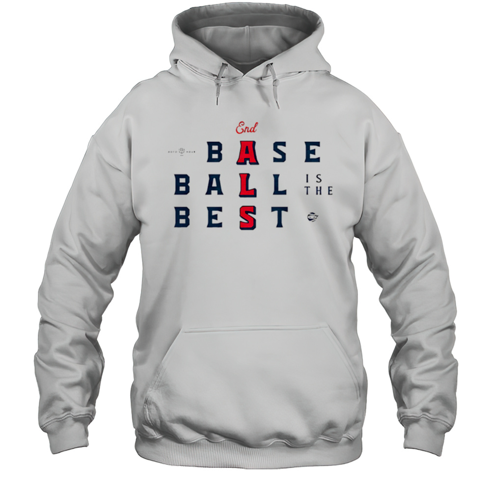 End ALS Baseball Is The Best Shirt Unisex Hoodie
