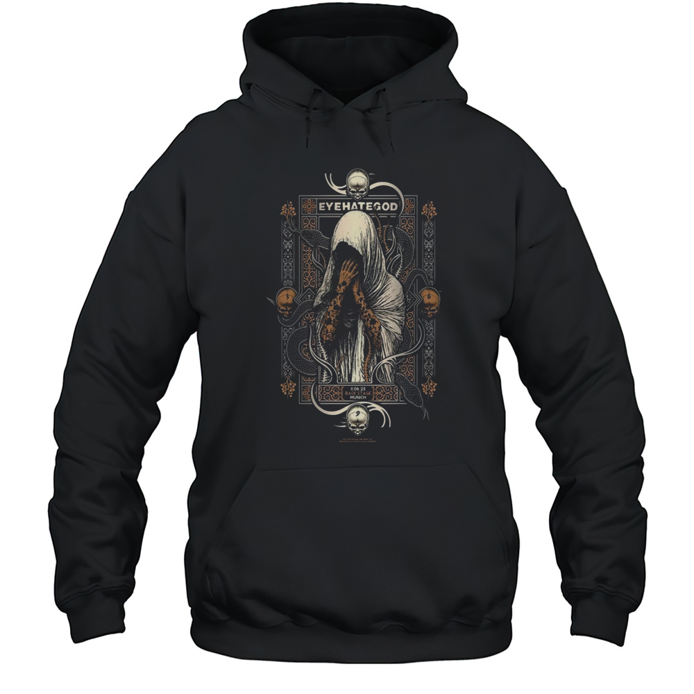 Eyehategod Munich Backstage Club 11 Jun 2025 Poster T-Shirt Unisex Hoodie