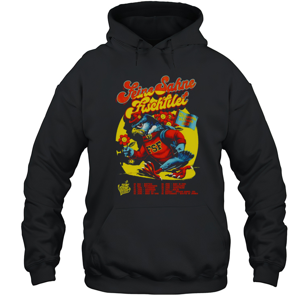 Feine Sahne Fischfilet Wir Kommen In Frieden Tour 2025 Shirt Unisex Hoodie