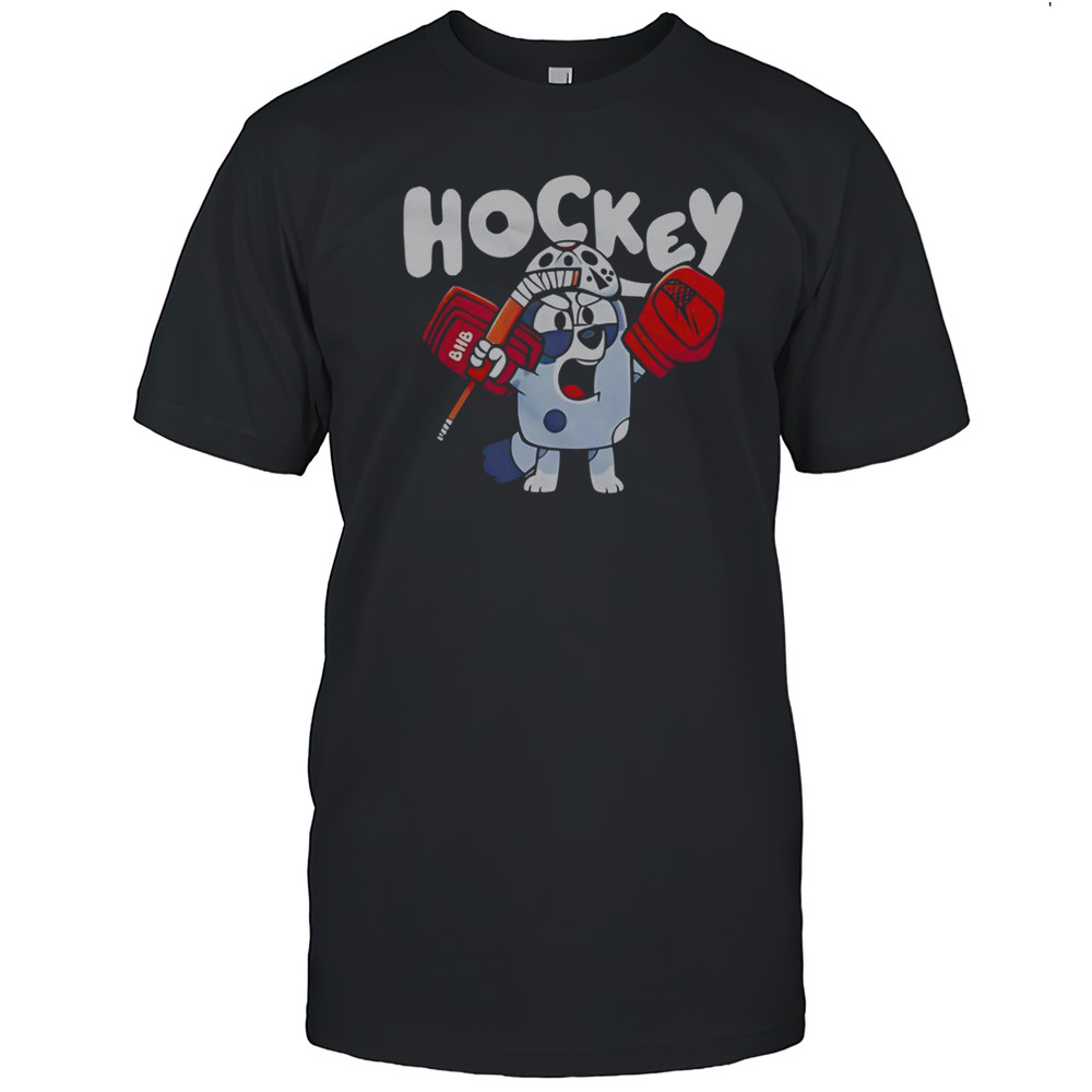 Hockey Bluey Cartoon T-Shirt
