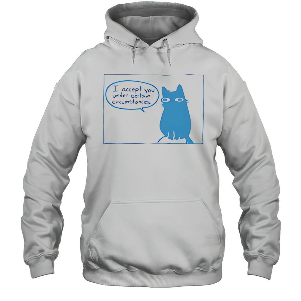 I Accept You Under Certain Circumstances Shirt Unisex Hoodie