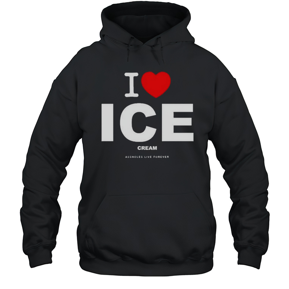 I Love Ice Cream T-Shirt Unisex Hoodie