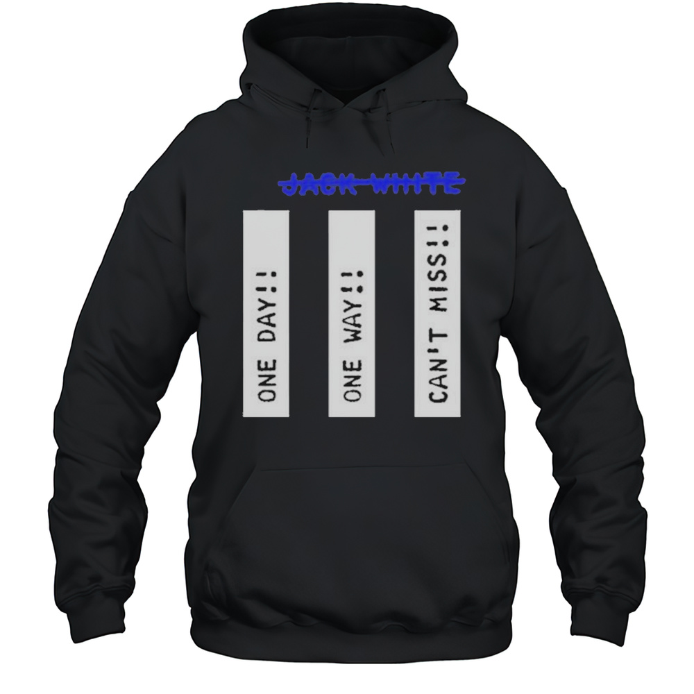Jack White No Name T-Shirt Unisex Hoodie
