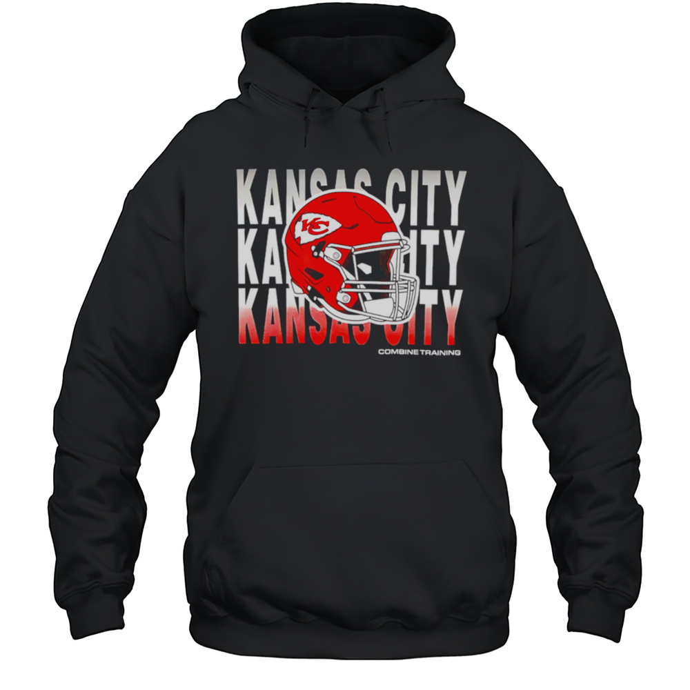 Kansas City Chiefs Repeat Helmet Combine Training 2025 Shirt Unisex Hoodie