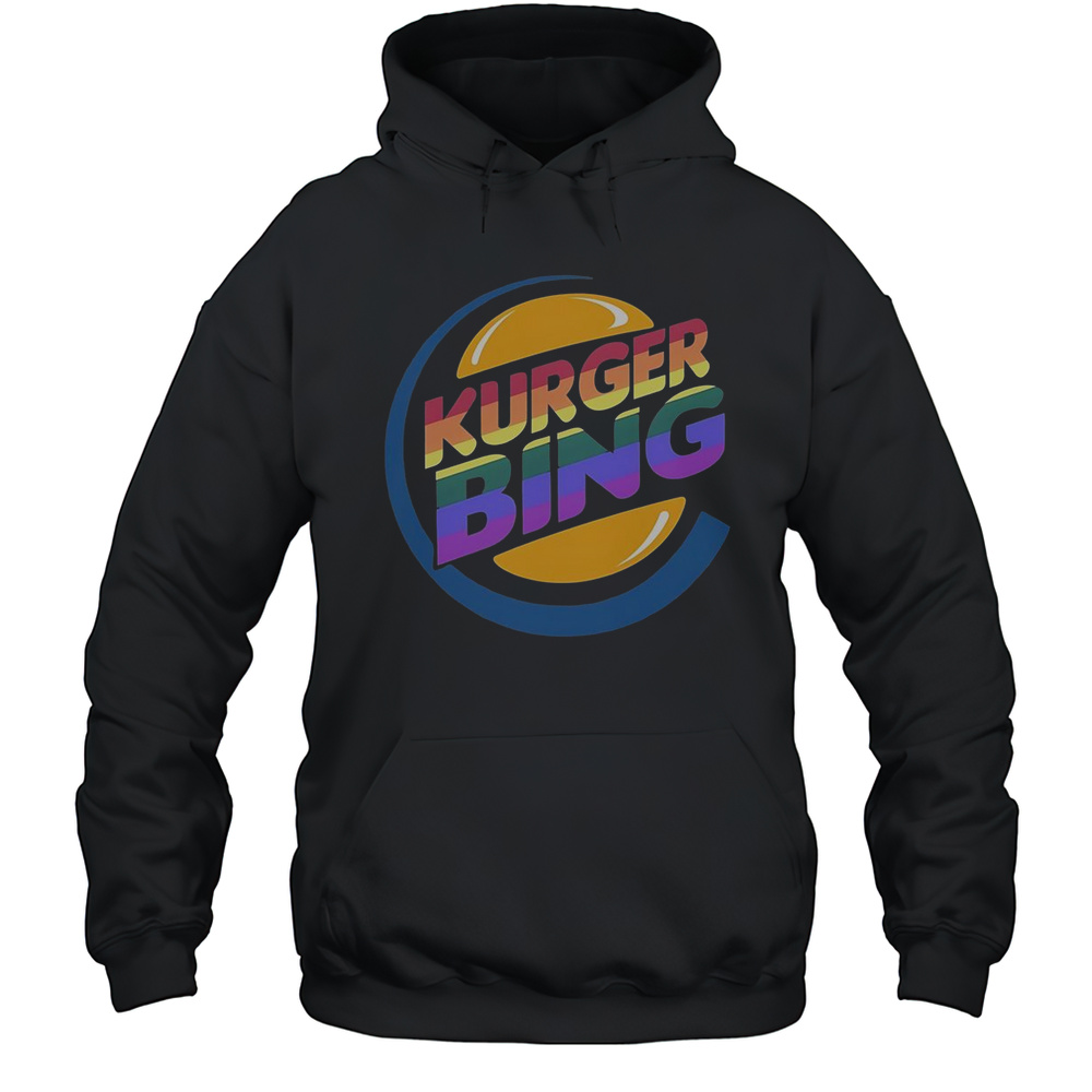 Kurger Bing LGBTQ Logo T-Shirt Unisex Hoodie