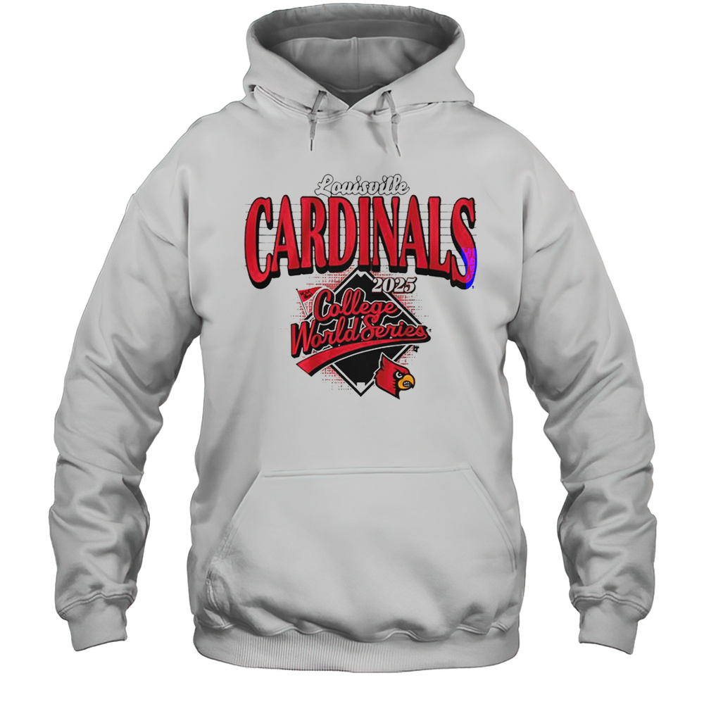 Louisville Baseball 2025 College World Series T-Shirt Unisex Hoodie