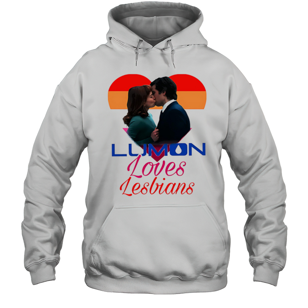 Lumon Love Lesbians Pride Gay Shirt Unisex Hoodie