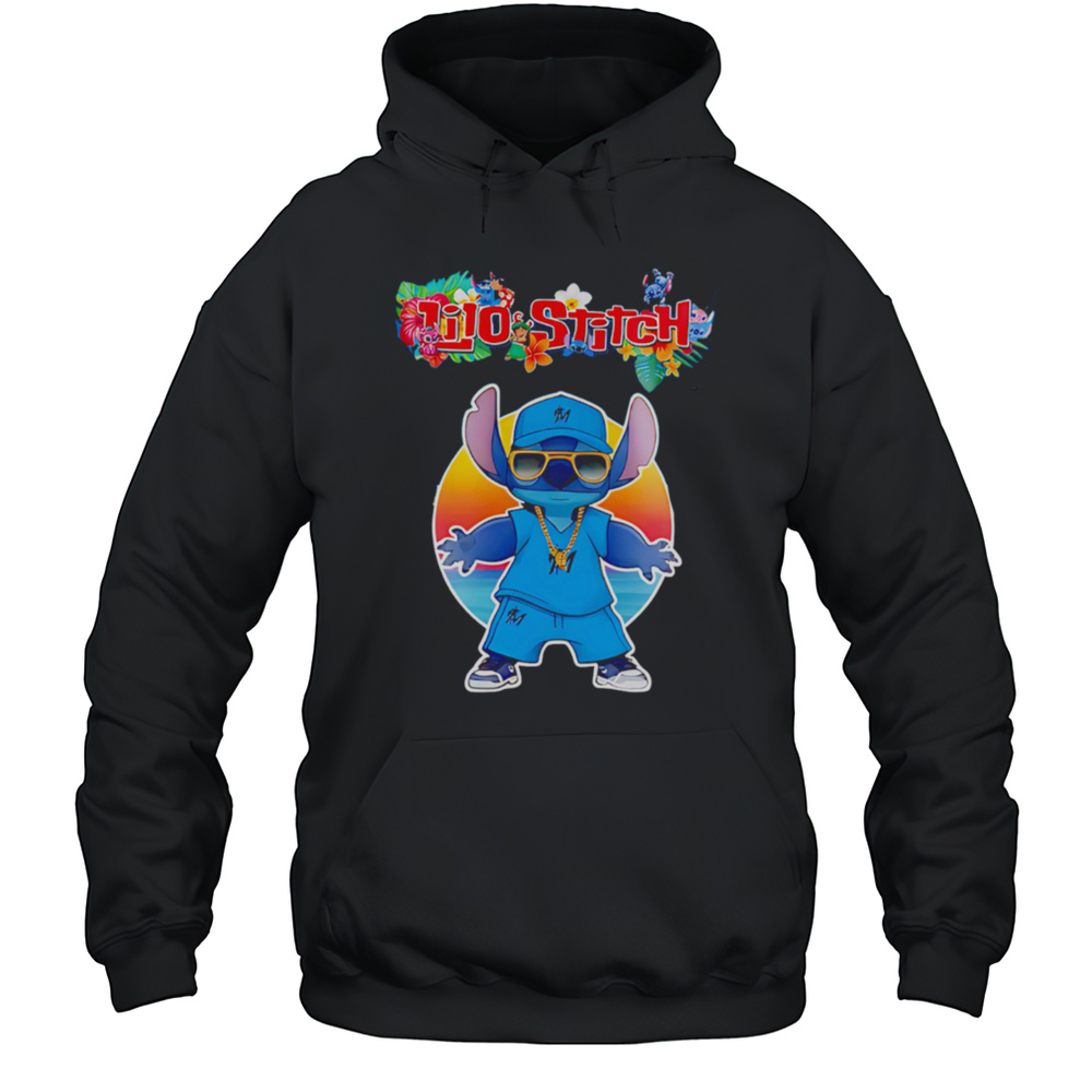 Miami Marlins X Lilo And Stitch Baseball Shirt Unisex Hoodie