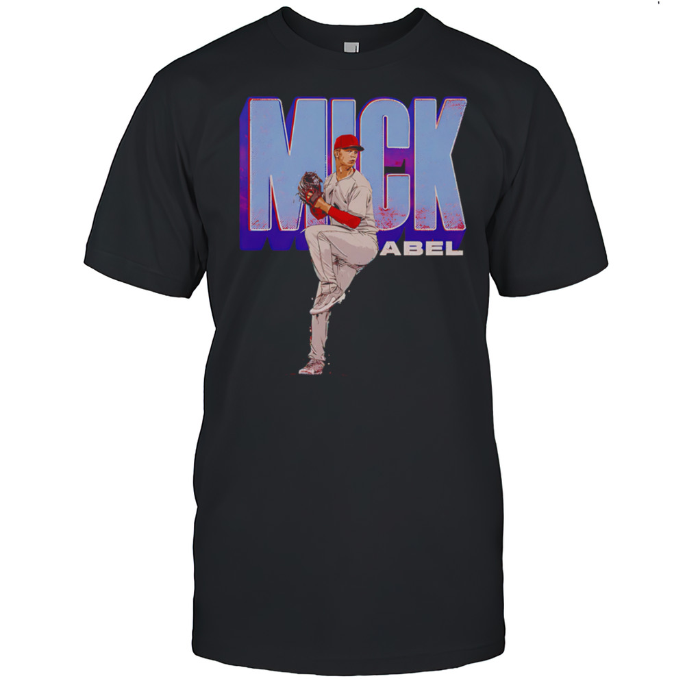 Mick Abel Philadelphia Bold Baseball Shirt