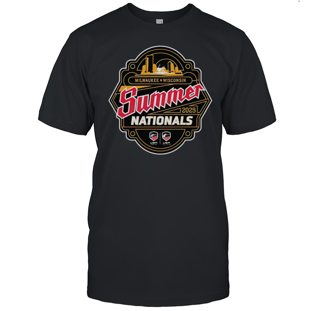 Milwaukee Wisconsin Summer Nationals 2025 Event Logo Shirt