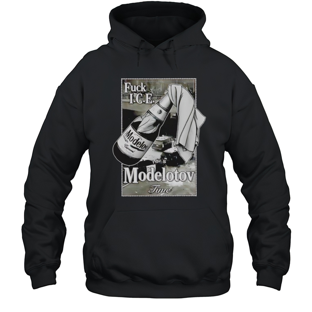 Modelotov Time Fuck Ice Shirt Unisex Hoodie