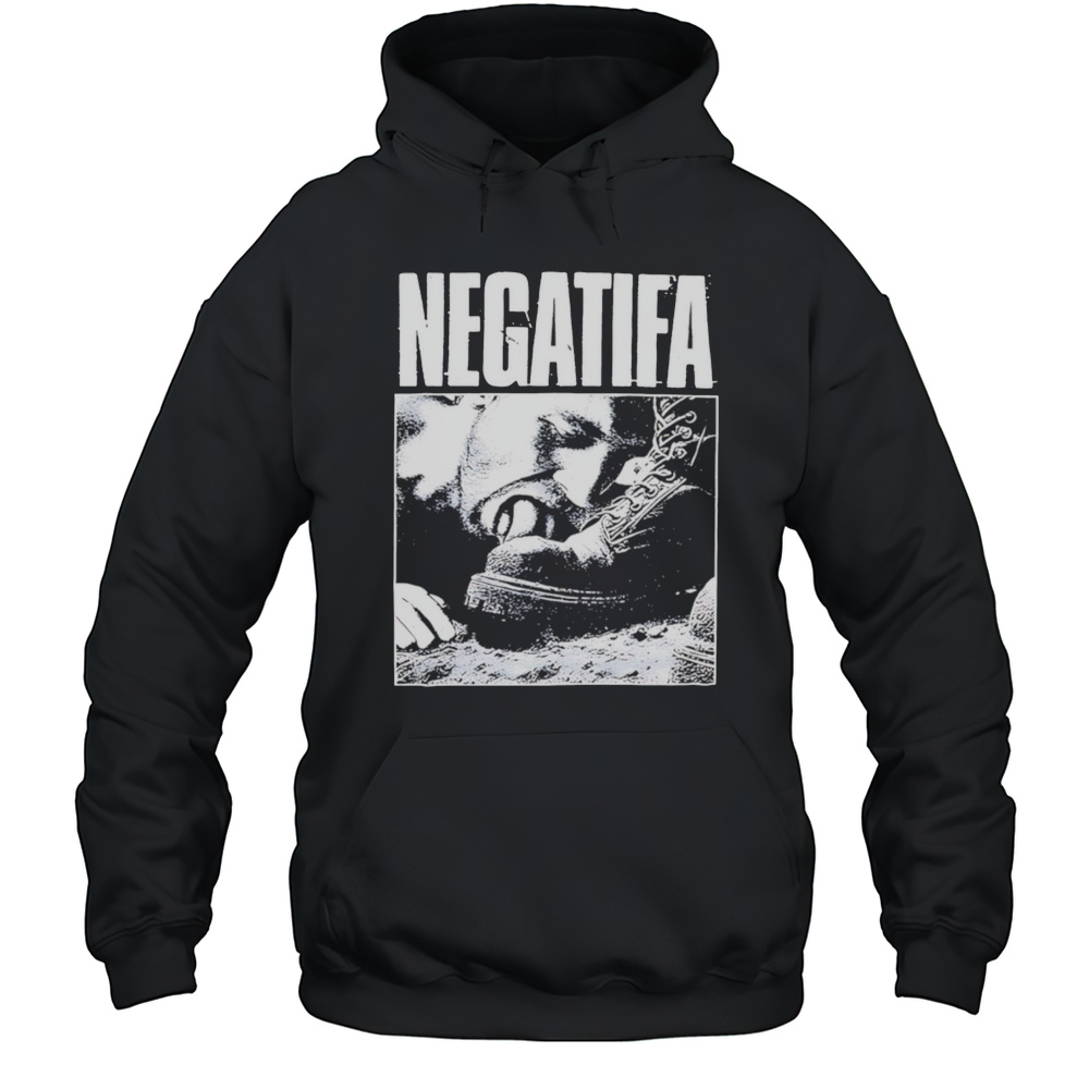 Negatifa Licking Shoe Retro Shirt Unisex Hoodie