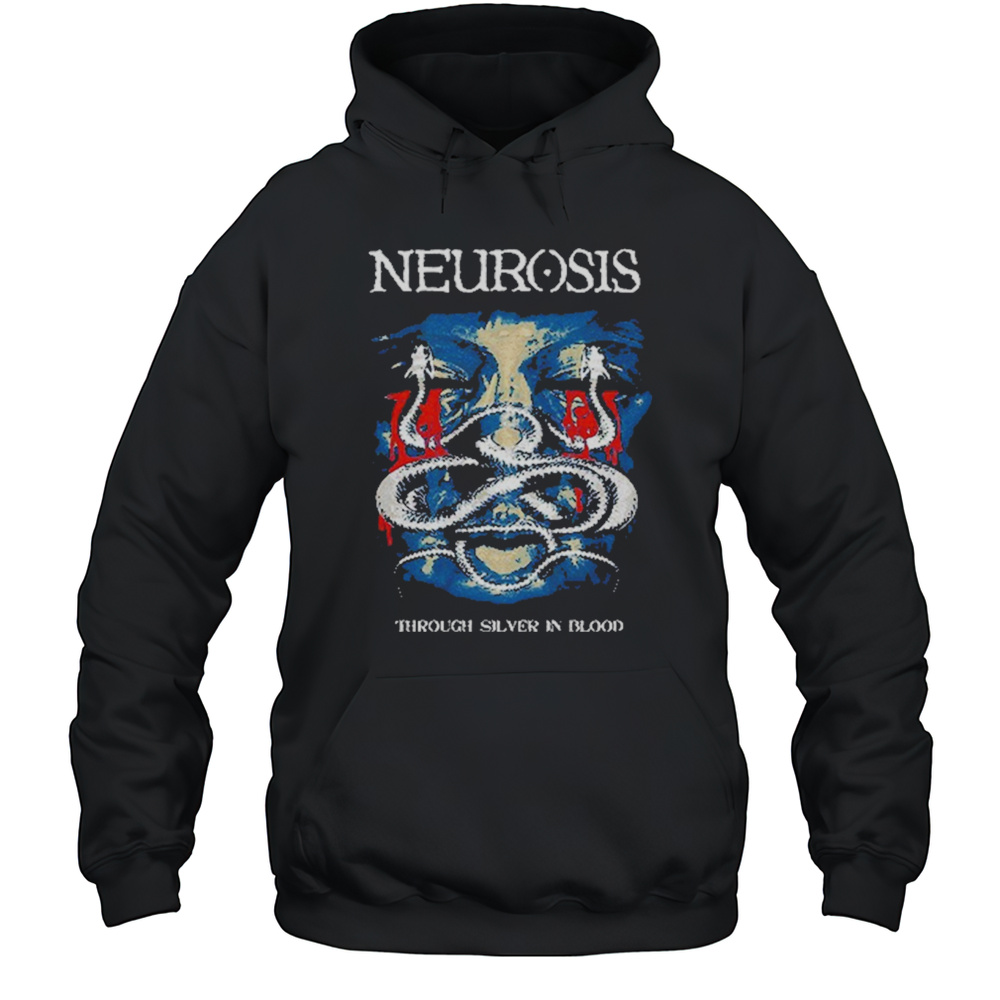 Neurosis Through Silver In Blood T-Shirt Unisex Hoodie