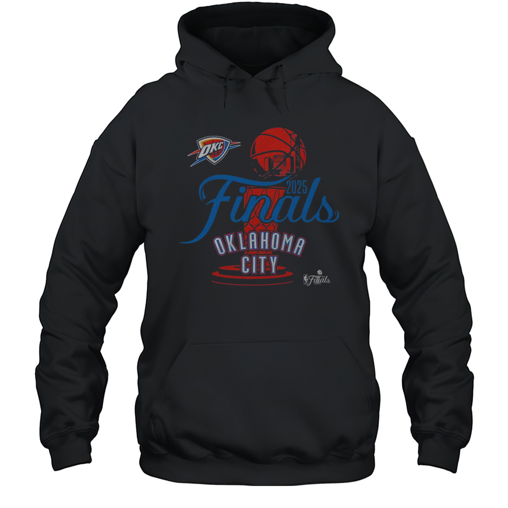 Oklahoma City Thunder Stadium Essentials 2025 NBA Finals Cruise T-Shirt Unisex Hoodie