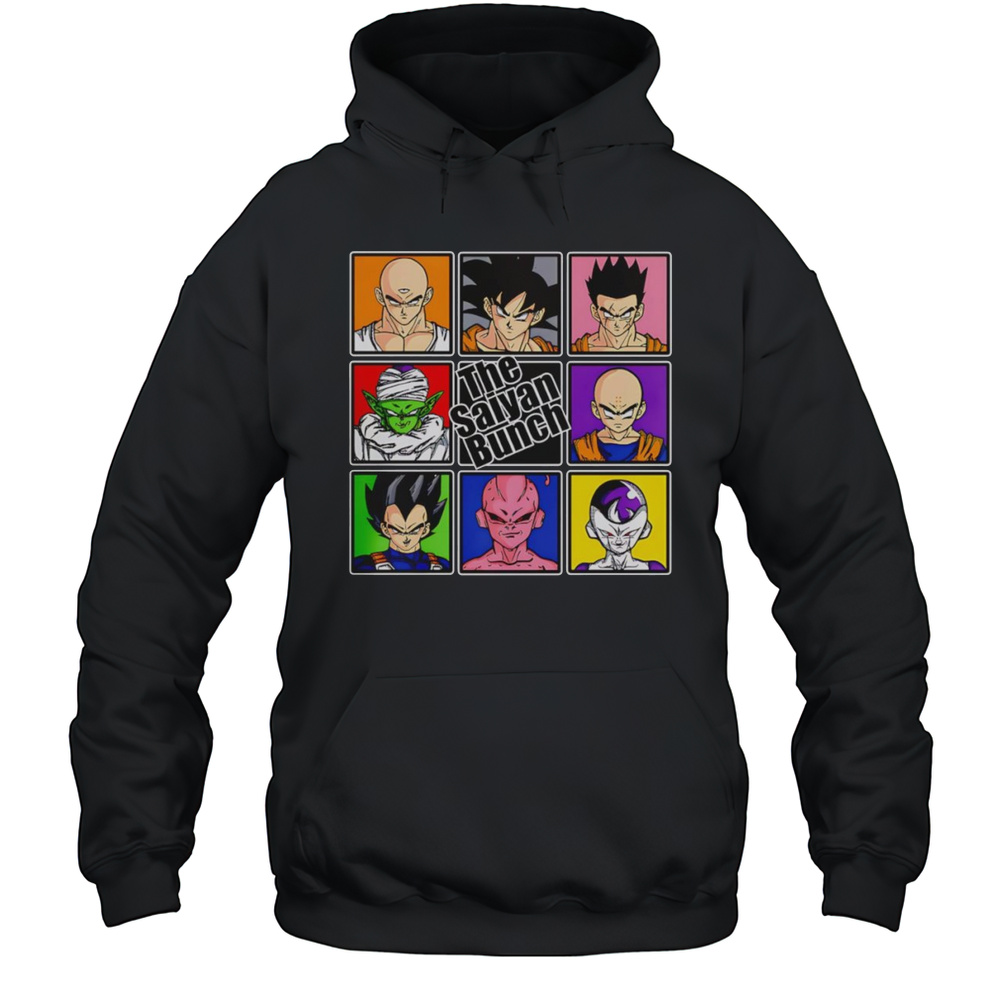The Saiyans Bunch Shirt Unisex Hoodie