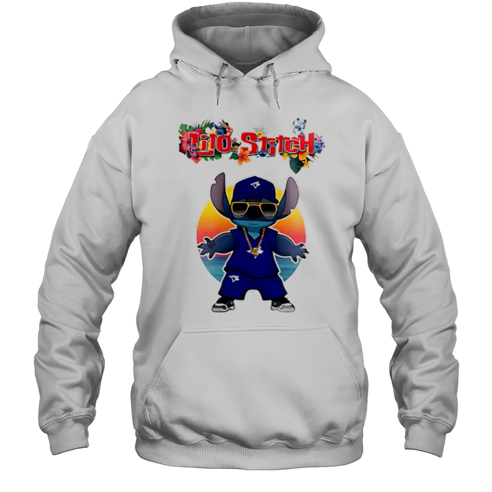 Toronto Blue Jays X Lilo And Stitch Baseball Shirt Unisex Hoodie