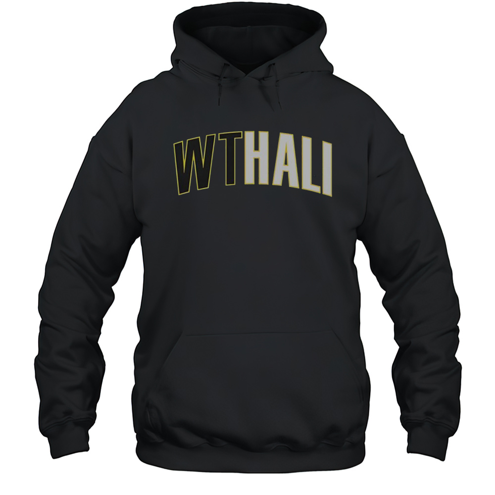 Tyrese Haliburton Indiana Pacers Wthali Text T-Shirt Unisex Hoodie