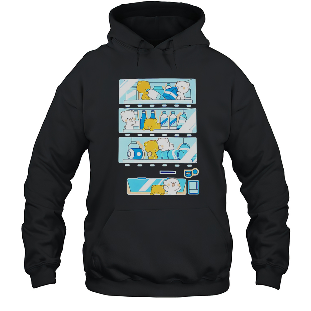 Vending Machine Cute Pink Bears Shirt Unisex Hoodie