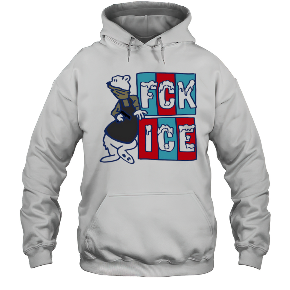 Zotlease FCK ICE Shirt Unisex Hoodie