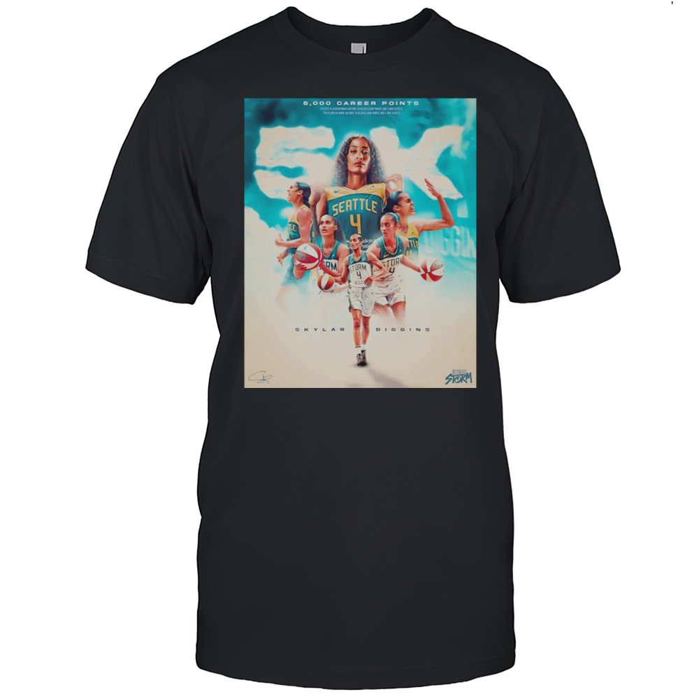 5000 Career Points Skylar Diggins Shirt
