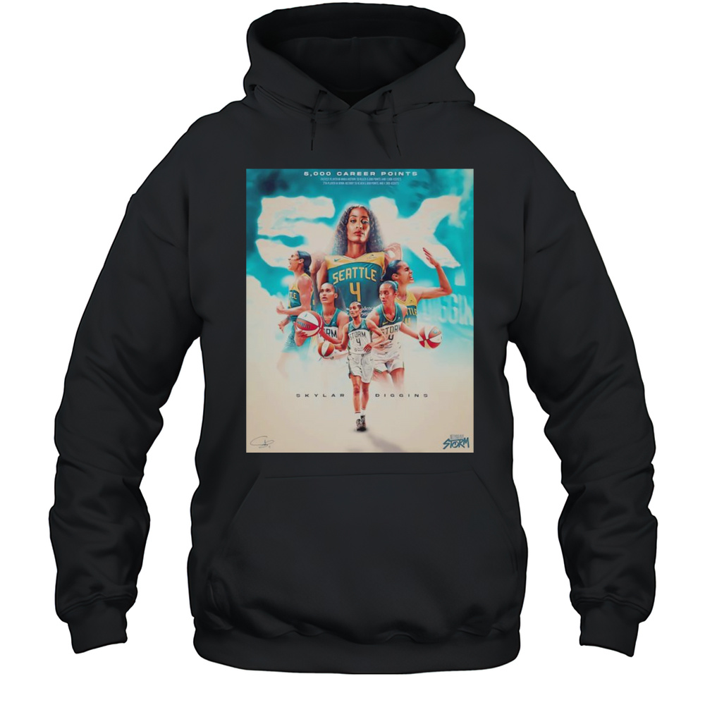 5000 Career Points Skylar Diggins Shirt Unisex Hoodie