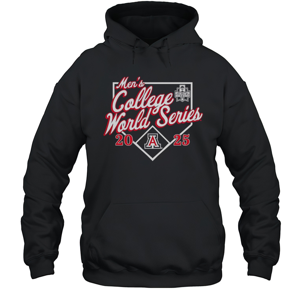 Arizona Wildcats 2025 NCAA Baseball World Series Bullpen Ace Shirt Unisex Hoodie
