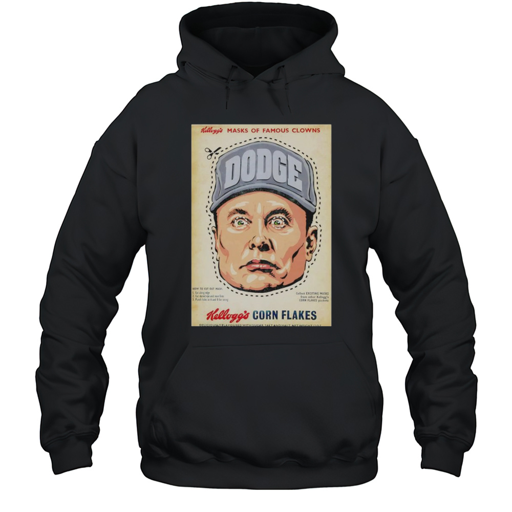 Elon Musk Doge Corn Flakes Shirt Unisex Hoodie