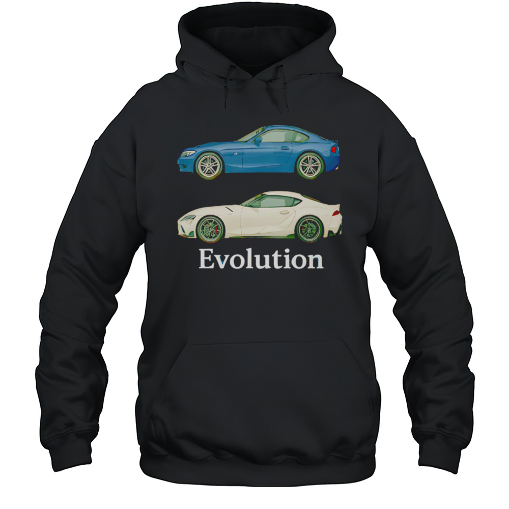 Evolution Cars Shirt Unisex Hoodie