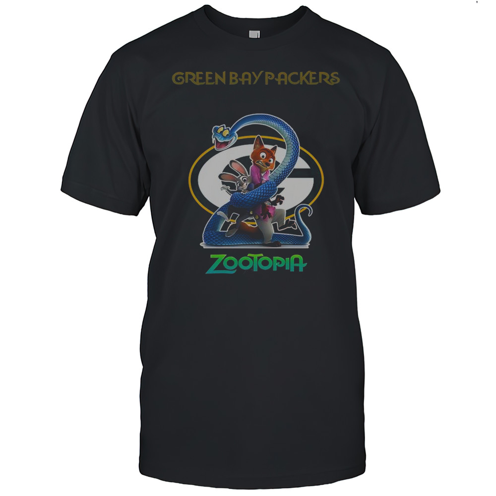 Green Bay Packers Zootopia 2 T-Shirt