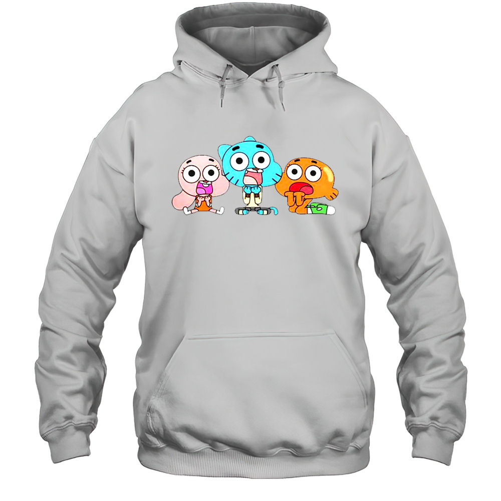 Gumball Darwin Anais Cartoon T-Shirt Unisex Hoodie