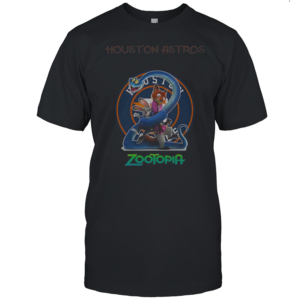 Houston Astros Zootopia 2 T-Shirt