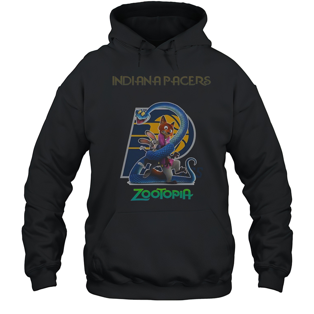 Indiana Pacers Zootopia 2 T-Shirt Unisex Hoodie