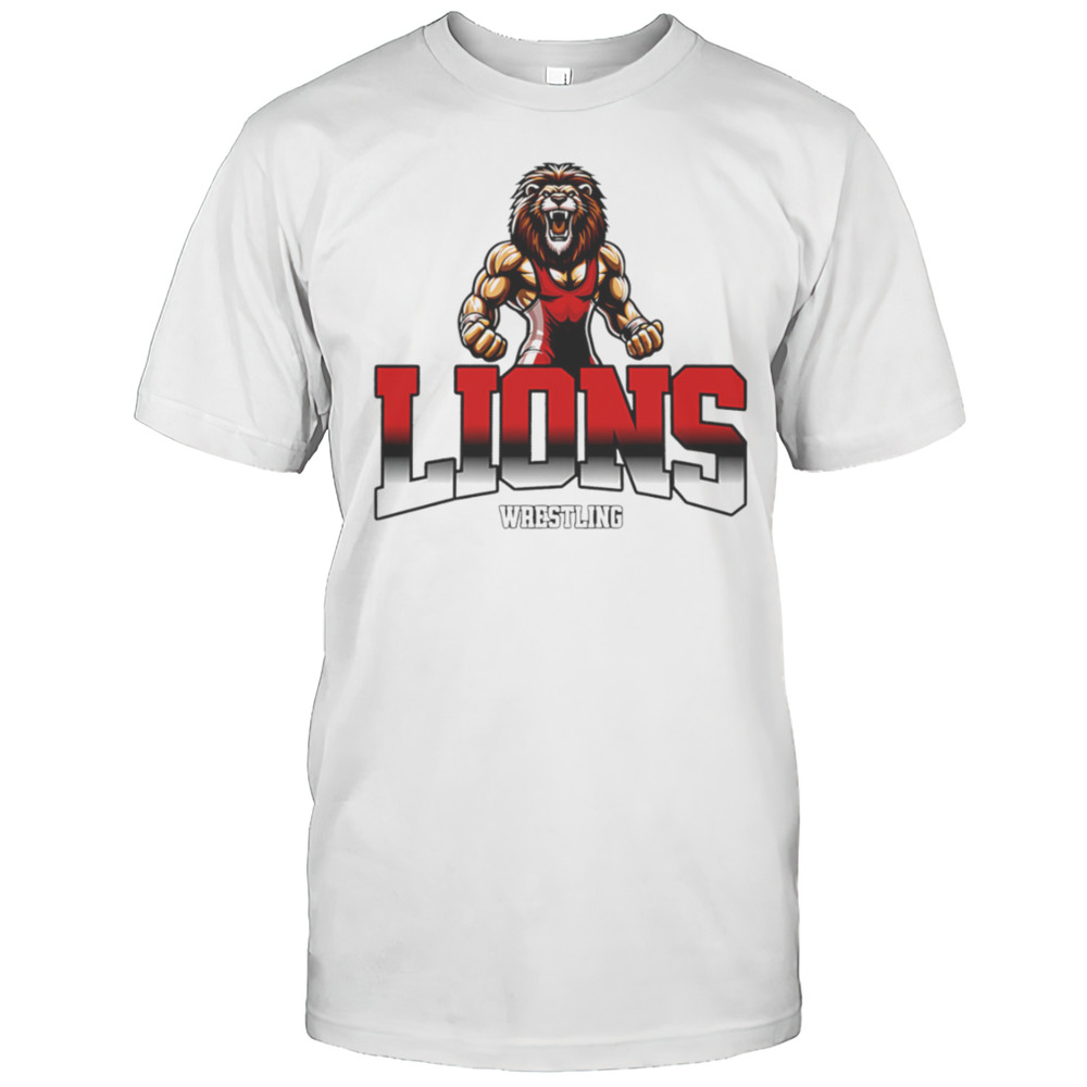 Lions Wrestling Mascot Classic Shirt