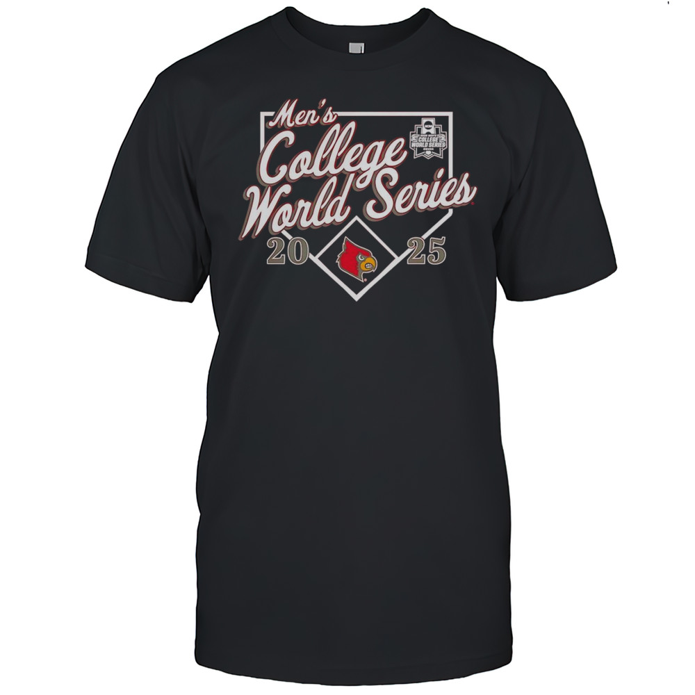Louisville Cardinals 2025 NCAA Baseball World Series Bullpen Ace Shirt