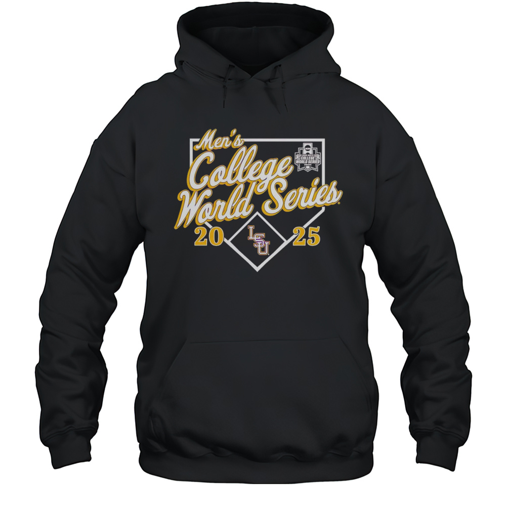 LSU Tigers 2025 NCAA Baseball World Series Bullpen Ace Shirt Unisex Hoodie