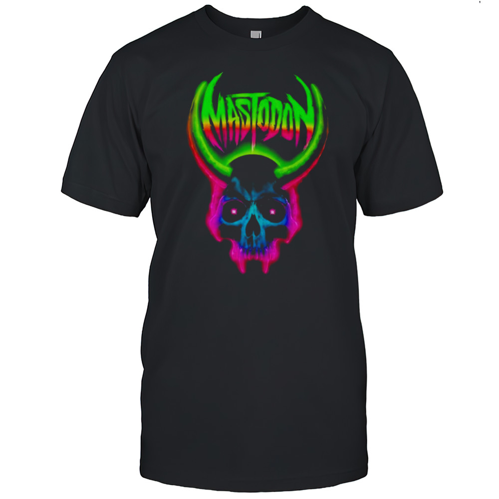Mastodon Neon Skull X Chad James Keith Shirt
