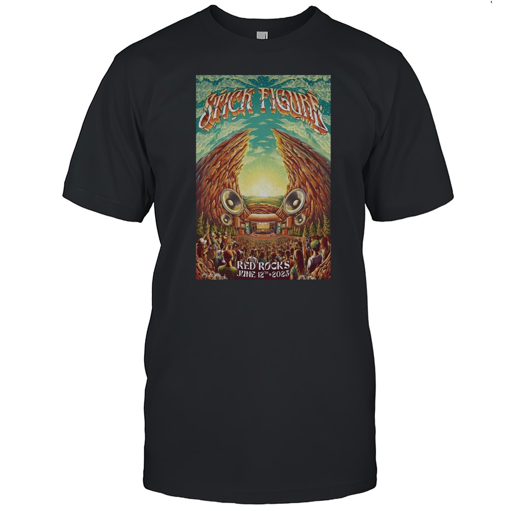 Morrison CO Tour Stick Figure June 12 2025 Poster T-Shirt