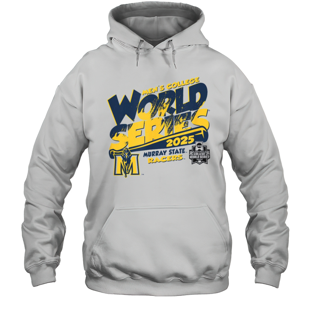 Murray State Racers MCWS 2025 College World Series White T Shirt Unisex Hoodie